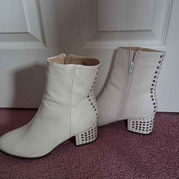 Fashion Nova Shoes - Fashion Nova Studded Heeled Booties